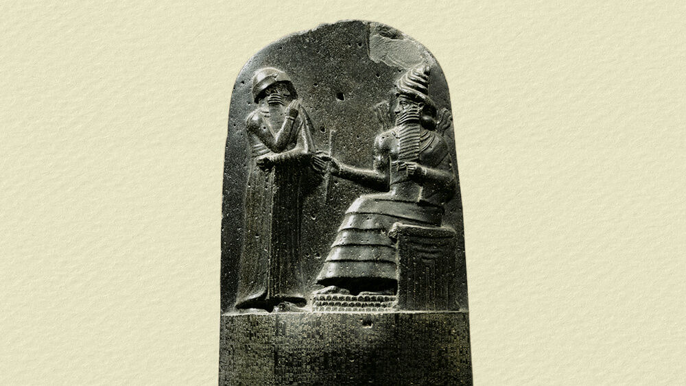 Cột biua đá khắc bộ luật Hammurabi